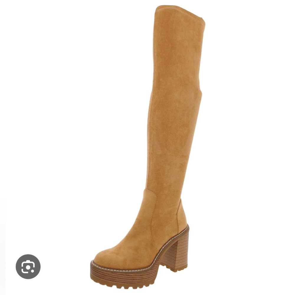 Steve Madden platform boots new 8